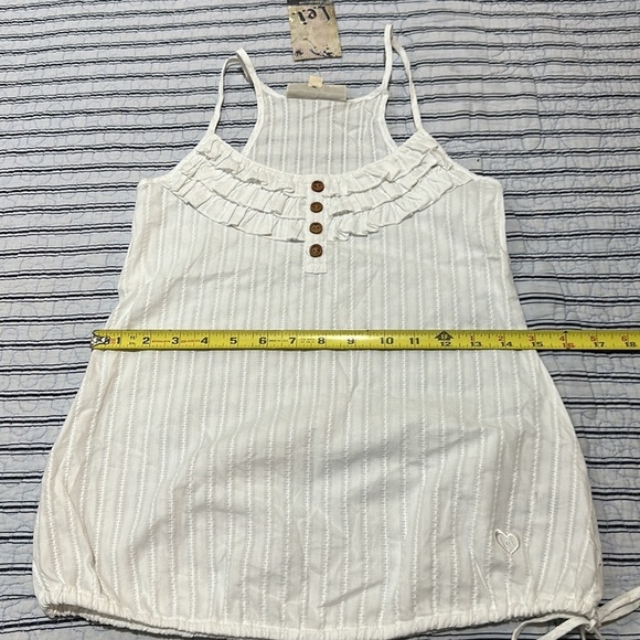 NWT Lei top white tank size XS - Picture 3 of 5